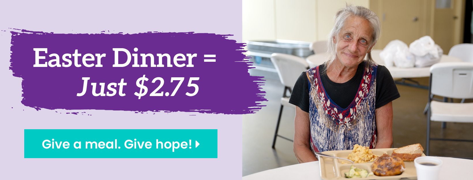 Give a meal. Give hope!